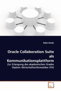 Oracle Collaboration Suite als Kommunikationsplattform - Stenke, Robin Oracle Collaboration Suite als Kommunikationsplattform - Stenke, Robin