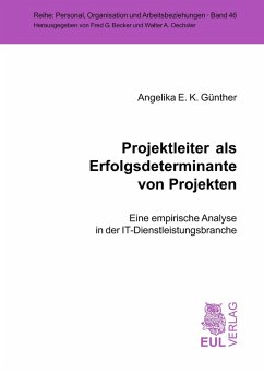 Projektleiter als Erfolgsdeterminante von Projekten Projektleiter als Erfolgsdeterminante von Projekten