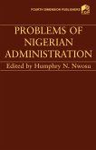 Problems of Nigerian Administration Problems of Nigerian Administration