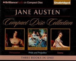 Jane Austen Unabridged CD Collection: Pride and Prejudice, Persuasion, Emma - Austen, Jane