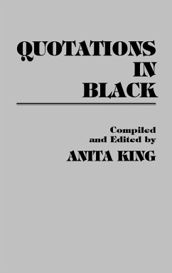 Quotations in Black - King, Anita