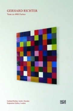 Cover Gerhard Richter, Texte zu 4900 Farben