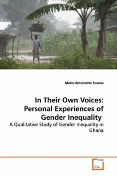 In Their Own Voices: Personal Experiences of Gender Inequality - Sossou, Marie-Antoinette