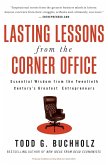 Lasting Lessons from the Corner Office