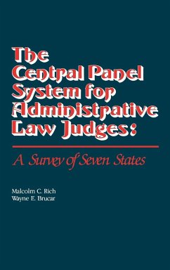 Central Panel System for Administrative Law Judges - Rich; Brucar; Unknown