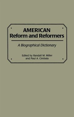Cover American Reform and Reformers