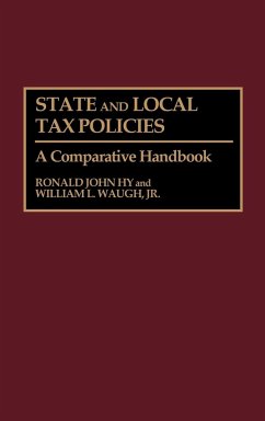State and Local Tax Policies - Hy, Ronald J.