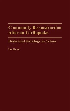 Cover Community Reconstruction After an Earthquake