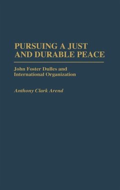 Cover Pursuing a Just and Durable Peace