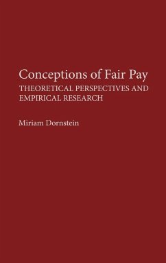 Conceptions of Fair Pay - Dornstein, Miriam