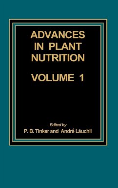 Cover Advances in Plant Nutrition