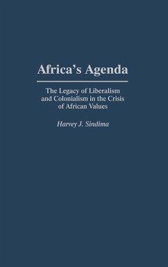 Africa's Agenda - Sindima, Harvey J.