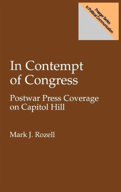 In Contempt of Congress - Rozell, Mark J.