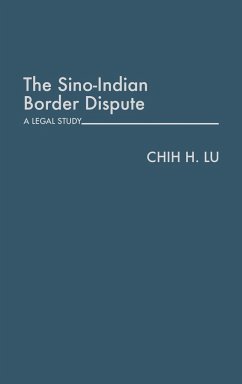 The Sino-Indian Border Dispute - Lu, Chih H.; Lu, Chin