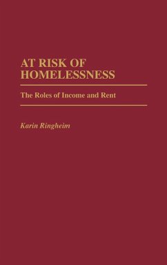 At Risk of Homelessness - Ringheim, Karin