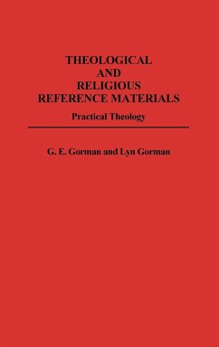 Theological and Religious Reference Materials - Gorman, G. E.; Gorman, Lyn; Gorman, Gary