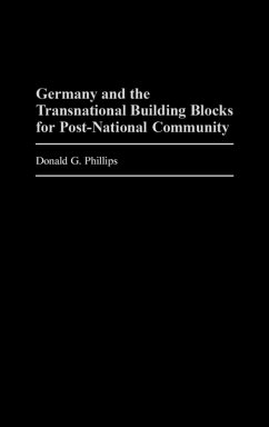 Cover Germany and the Transnational Building Blocks for Post-National Community