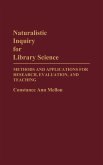 Naturalistic Inquiry for Library Science