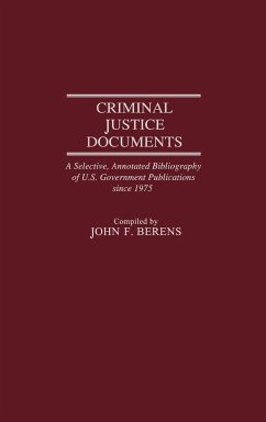 Criminal Justice Documents - Berens, John F.