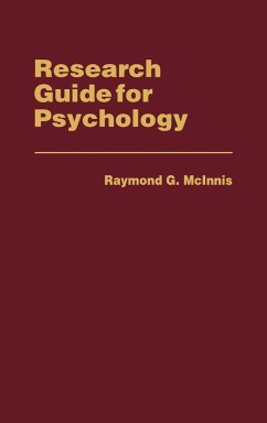 Research Guide for Psychology - McInnis, Raymond G.