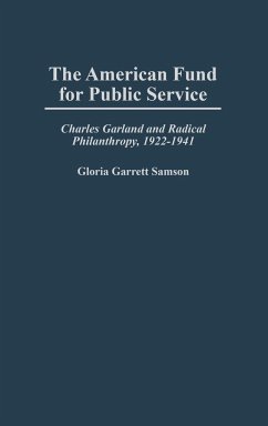 The American Fund for Public Service - Samson, Gloria G.