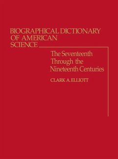 Biographical Dictionary of American Science - Elliott, Clark A.; Unknown