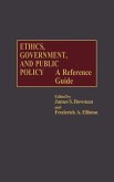 Ethics, Government, and Public Policy