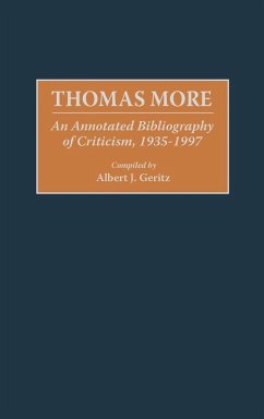 Thomas More - Geritz, Albert J.