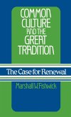 Common Culture and the Great Tradition