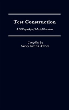 Test Construction - O'Brien, Nancy P.