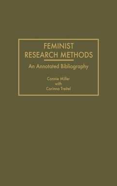 Feminist Research Methods - Miller, Connie; Miller, Constance