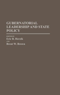 Gubernatorial Leadership and State Policy