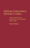 African Literature, African Critics