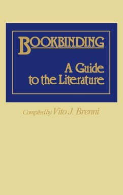 Bookbinding - Brenni, Vito Joseph