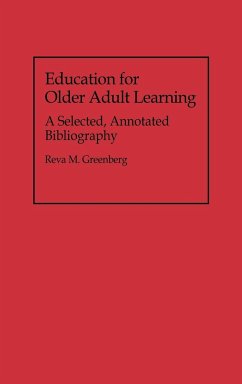 Education for Older Adult Learning - Greenberg, Reva M