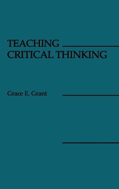 Cover Teaching Critical Thinking