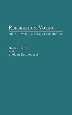 Referendum Voting - Hahn, Harlan; Kamienicki, S.