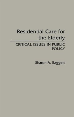 Residential Care for the Elderly - Baggett, Sharon
