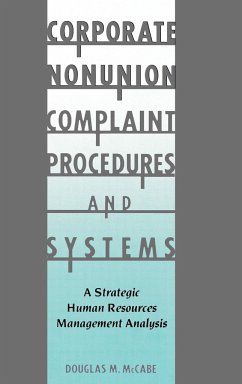 Corporate Nonunion Complaint Procedures and Systems - McCabe, Douglas