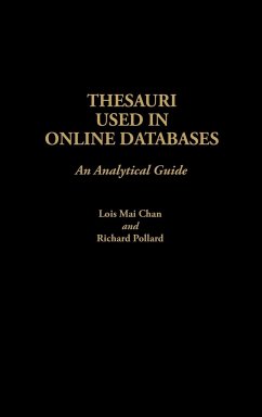 Thesauri Used in Online Databases - Chan, Lois Mai; Pollard, Richard