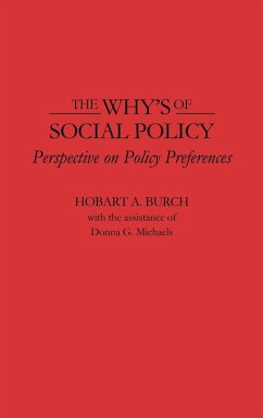 Cover The Why's of Social Policy