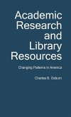 Academic Research and Library Resources