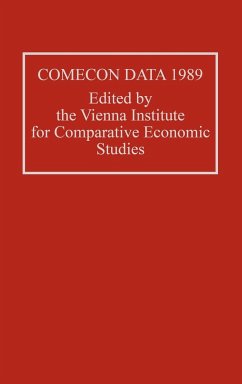 Comecon Data 1989 - Vienna, Institute For Comparative Econom; The Vienna Institute for Comparative Eco