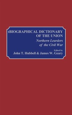Cover Biographical Dictionary of the Union