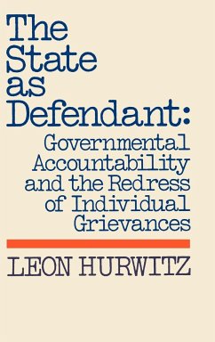 The State as Defendant - Hurwitz, Leon