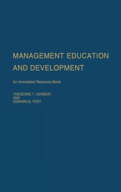 Management Education and Development - Herbert, Theodore T.; Yost, Edward B.; Unknown