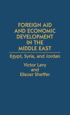 Foreign Aid and Economic Development in the Middle East - Lavy, Victor; Sheffer, Eliezer
