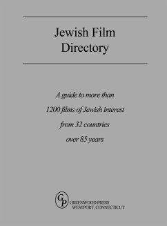 Cover Jewish Film Directory