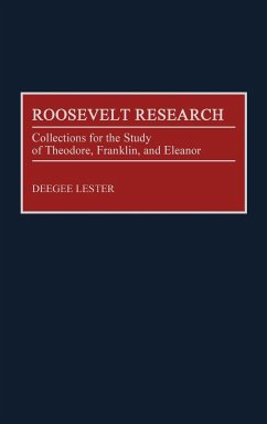 Roosevelt Research - Lester, Deegee; Lester, Doris