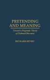 Pretending and Meaning